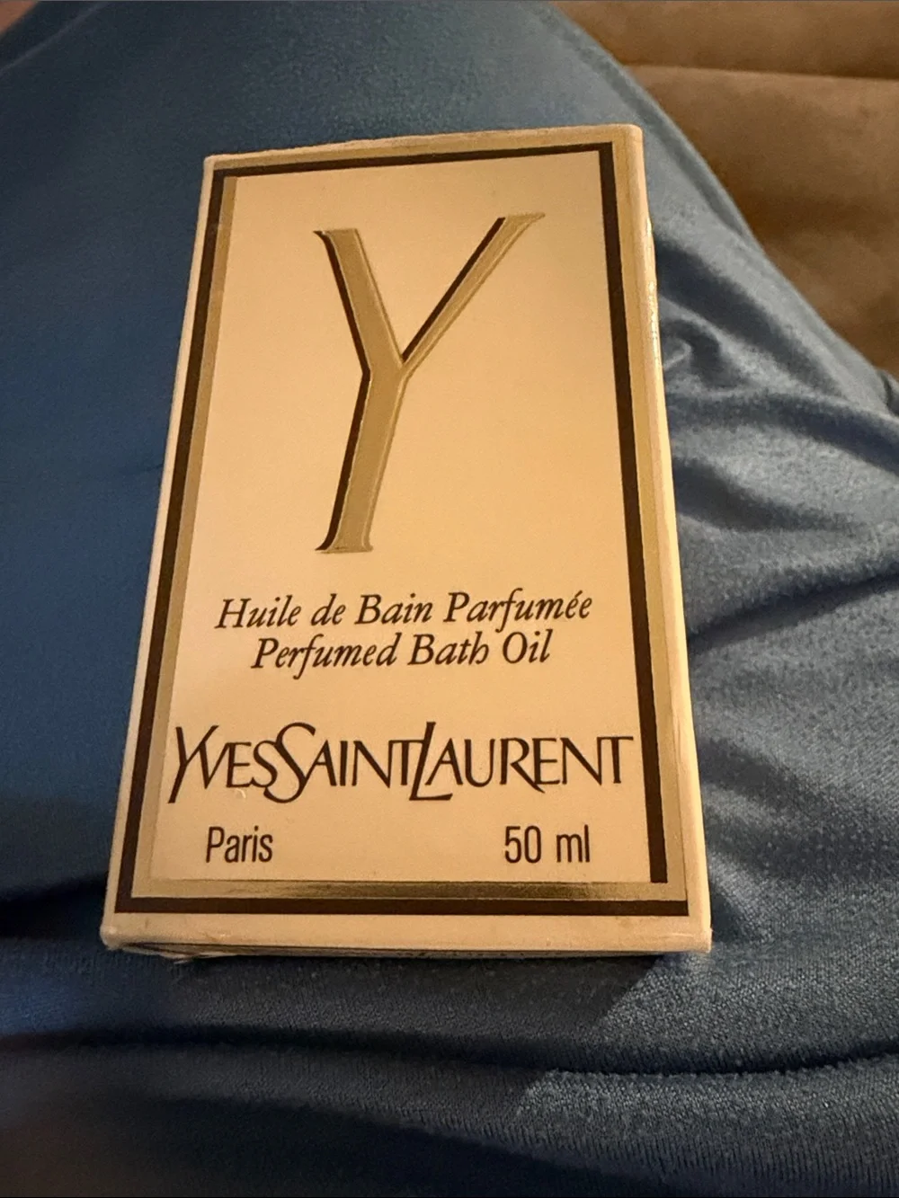 Yves Saint Laurent Y Perfumed Bath Oil, 50 ml Oil Formulation, MPN 17018 - Picture 6 of 6